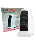 StayWarm 2000W Flatbed / Upright Fan Heater