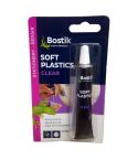 Bostik Clear Soft Plastics Adhesive Glue - 20ml