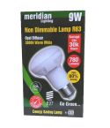 Meridian 9W LED R63 Reflector Screw Cap Fitting E27/ ES Light Bulb