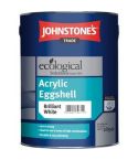 Johnstones Trade Acrylic Eggshell Brilliant White - 5lt