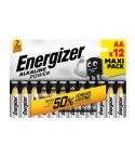 Energizer Alkaline Power AA Battery - Pack Of 12