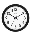 Acctim Abingdon Black Wall Clock