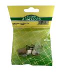 Andersons Greenhouse Metal Glass Lap Z Clips - Pack of 15