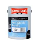 Johnstones Trade Anti-Mould Acrylic Paint - Brilliant White 5L