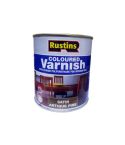 Rustins Coloured Varnish - Satin Antique Pine 500ml