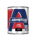 Armstead Trade High Gloss Paint - Black 1L