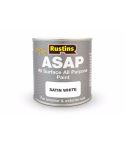 Rustins Quick Dry ASAP All Purpose Paint - White Satin 500ml