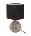 Atmosphera Mozo Ceramic Table Lamp - Black 