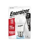 Energizer 10.5w LED GLS B22 Daylight Lightbulb