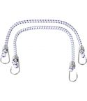 Bungee Cord Set with Metal Hooks 36" x 1/2" (900mm x 12mm)