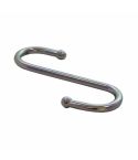 100mm Chrome Plated Ball End S Hook