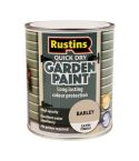 Rustins QD Satin Garden Paint - Barley 750ml
