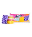 Bettina 4pc Multipack Bath and Shower Sponges