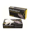 Blackspur Clear Vinyl Powder-Free Gloves - M