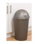 Bullet 25 Litre Swing Bin Platinum