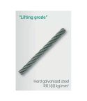 1.5mm Hard Galvanised Steel - Non-Sheathed Cables (Price per metre)