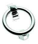 Polished Chrome Ring Door Knocker