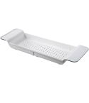 Blue Canyon White Extendable Bath Rack