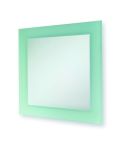 Blue Canyon Bathroom Square Cosmetic Mirror Frosted