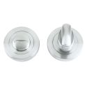 Basta Chrome Plated Turn & Release Bathroom Escutcheon