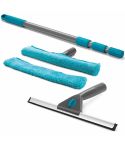 Beldray 5pc Turquoise Microfibre Window Cleaning Set