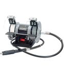 75mm 50W 230V Mini Bench Grinder With Flexible Drive Shaft