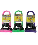 Bicycle U-lock - Assorted colours