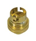 1/2” Threaded Brass Lampholder BC(B22) 