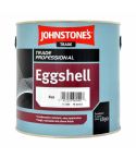 Johnstones Trade Eggshell Paint - Black 2.5L