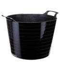 Black Multi Purpose Flexible Bucket - 40L