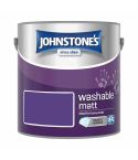 Johnstones Interior Washable Matt Paint - Blackcurrant Magic 2.5L