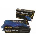 Blackspur 100pc Blue Vinyl Powder Free Gloves - M 