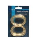 Blue Canyon Shower Curtain Rings - Pack of 12