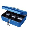 8" Cathedral Blue Cash Box