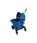 26 Litre Kentucky Mop Bucket With Wringer - Blue