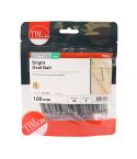 Timco 100mm Bright Oval Nails - 500g