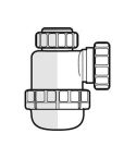 Polypipe Bottle Trap - 32mm