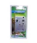 Basta 2 Lever Internal Door Lock - Polished Brass 2½" (63mm)