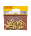 Heavy Duty Electro Brassed Curtain Hooks - Pack of 20