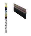 Exitex Brush Strip PVC Draught Excluder - Brown 914mm