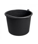 Plastic Black Bucket - 12L