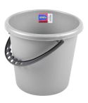 Round Bucket 12lt Silver