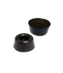 Toilet Seat Buffer Pad - Black 19mm