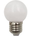 Tezla 1W ES Golf Ball Lamp - Cool White - Frosted