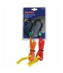 Bungee Cord Set with Plastic Hooks 1200mm x 8mm