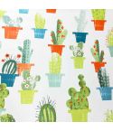 Cactus Plant Oilcloth