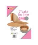 Planit Make & Bake Cake Tin Liner - 7 inch