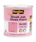 Rustins Quick Dry Small Job Gloss Paint - Candy Pink 250ml