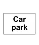 Car park - Rigid PVC Sign (300 x 200mm)