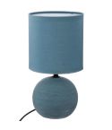 Ceramic Ball Table Lamp - Blue 